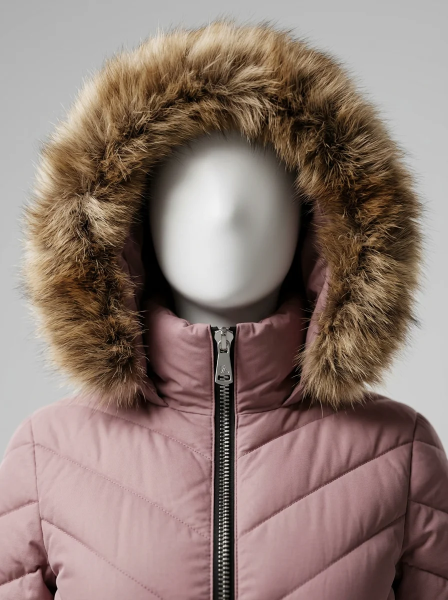 Combinaison rose ski femme élégante cintrée – Image 4